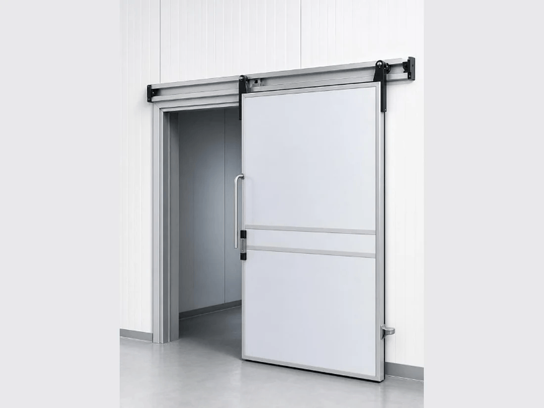 Porte coulissante isotherme 
